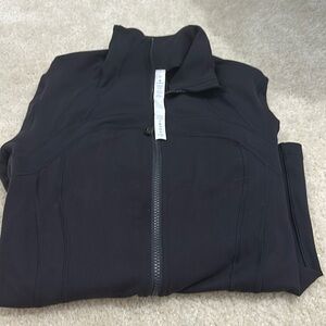 Black zip up jacket